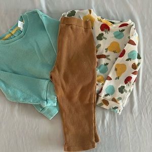 Indigo Baby Pant and Tops 3T